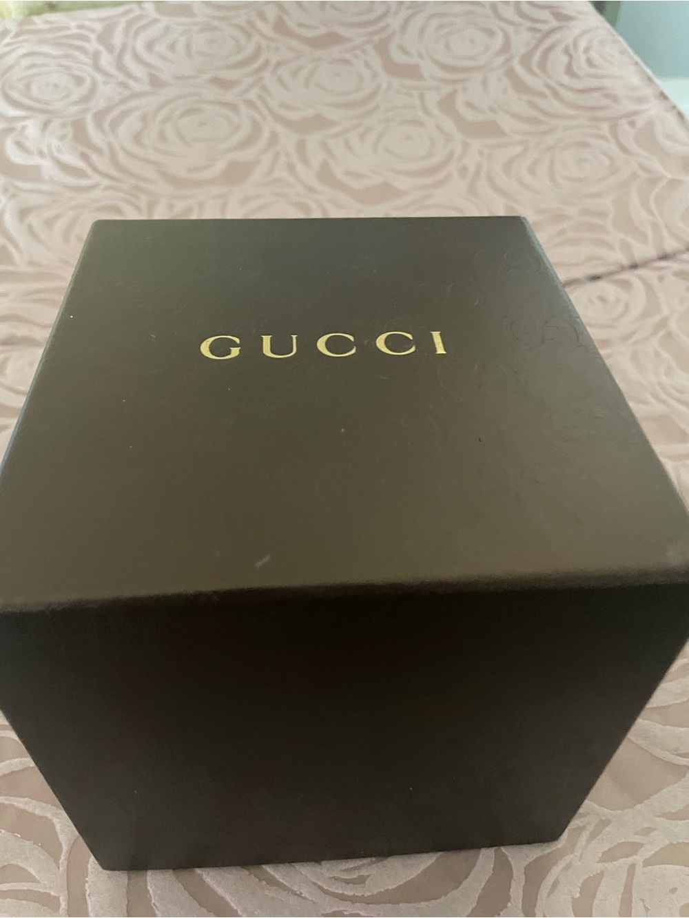 Gucci Black Box with Gold Logo